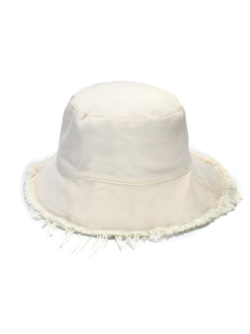 Sun Hats for Women Summer Casual Wide Brim Cotton Bucket Hat Beach